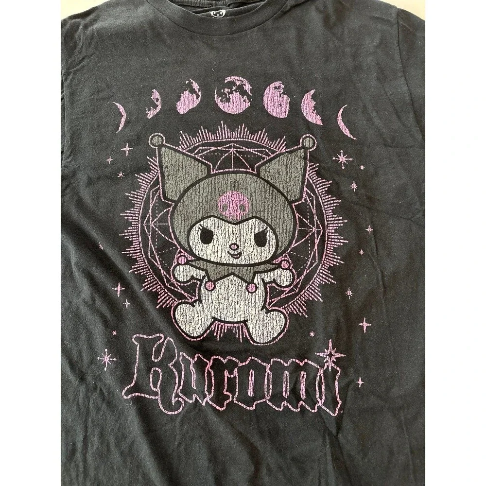 Kuromi black t- shirt size Large - Picture 2 of 3